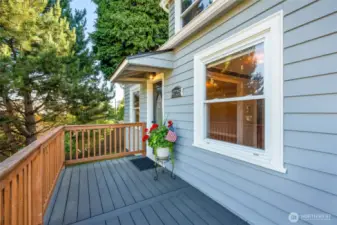 New composite decking all around.
