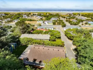 Your front view is the ocean, and your back view is the of the forest. Your very own private park.
