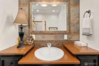 Main Bath - Has walk in Shower