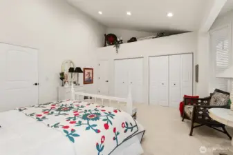 Bedroom 2 with access to the deck