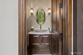 Powder on main floor