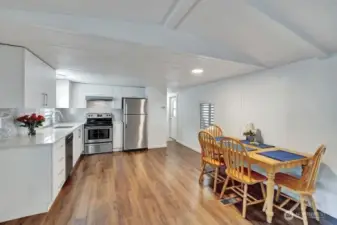 Bright & cheerful remodeled kitchen.