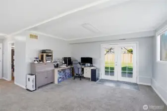 Finished Daylight Basement - Fireplace, Patio Access, Full Bathroom