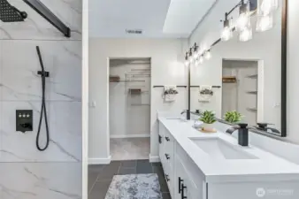 Primary bathroom.