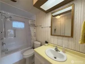 2nd full bathroom also opens to second bedroom.