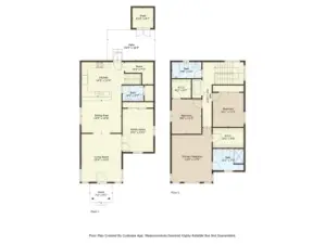 Floorplan - Staged as a "family room" - the 4th bedroom is on the main floor. It makes a great FLEX space - guest room, play space, office, media room and possibly the most used room in the house aside from the kitchen!