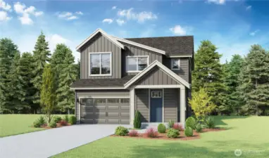 Exterior Elevation of a similar homesite
