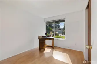 Home offer 3 additional bedrooms. This is Bedroom 4 which would also make a great office or work out room.