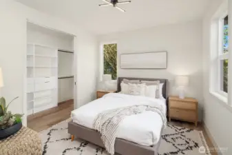 Luxurious primary suite