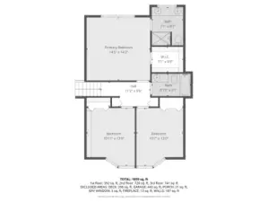 Floorplan upper level