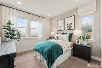 Model - Not actual home - bedroom 2