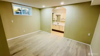 Master BR in Lower Level