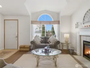 Half Arch Window is a Centerpiece