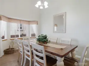 Dining Area has Bay Window
