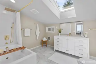 Upper Level - NEW Bathroom