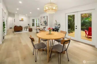 Great room Feel w Natural light