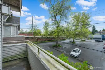 Primary bedroom balcony
