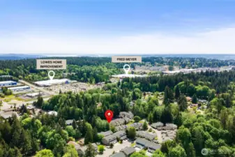 Close Proximity to shopping