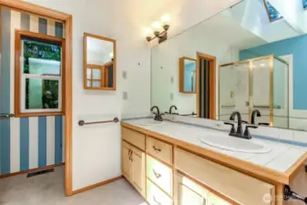 Another view of primary bathroom.