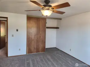 Closet in primary.