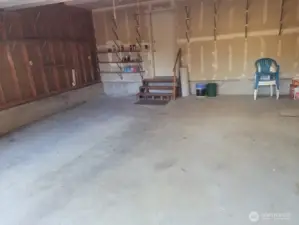 Two car garage