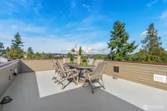 Rooftop Deck with 360 degree views