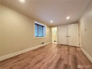ADU Primary Bedroom with en-suite bathroom