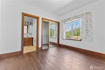 Primary with 3/4 bath