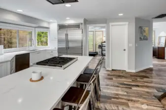 Completely updated kitchen