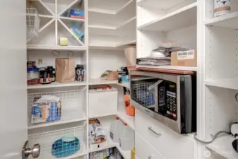Walk in pantry