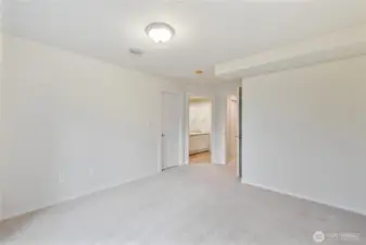 bedroom 3 with walk in closet