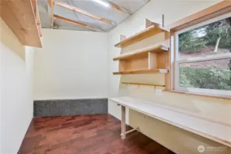 office space in the shop