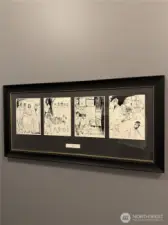 Framed yearbooks from the 1960s & 70s