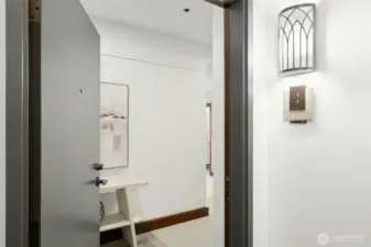 Entrance to condo