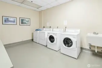 PLUS free laundry rooms on every floor