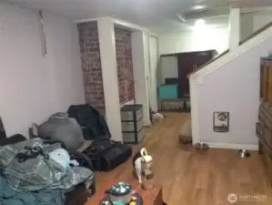 Basement family room