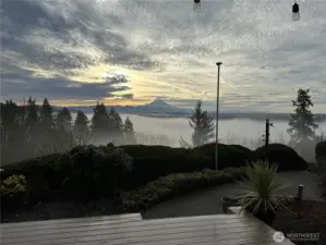 Morning mist over the valley.