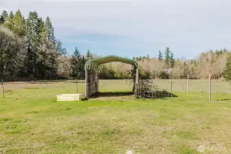 11'  X  21' livestock shelter.