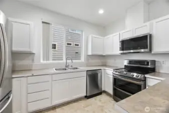 KITCHEN  Lots of counter space / picture window