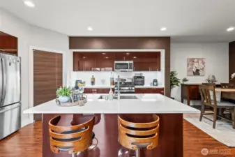 Cabinet pull-downs & organizers!