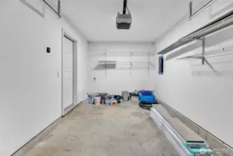 Finished 1-Car Garage