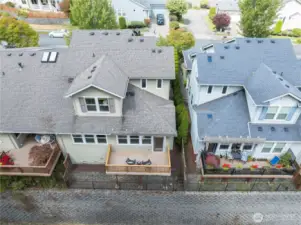 View of deck without awning