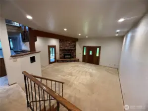 downstairs living room