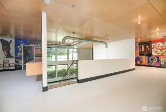 Upstairs (2nd floor)