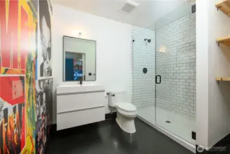 3/4 bath (upstairs)