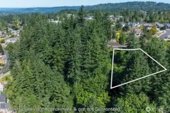 This is the view of the back of the property