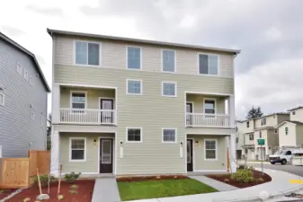 Example of the Benton floor plan to be located at 8780 151st Street E