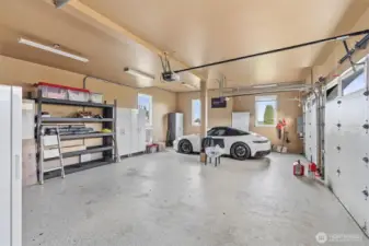 Attached 3 Car Garage
