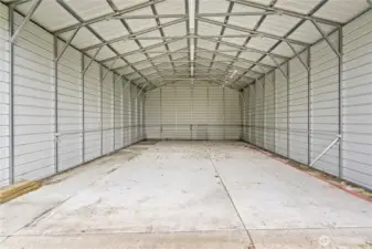 Giant garage for RV's Boats or whatever you like!