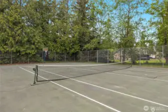 community tennis court
